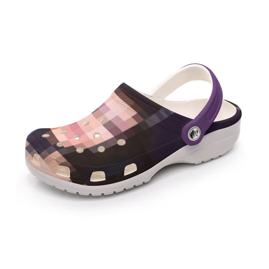 Eve 6000 - Pixel Icon Unisex Clog Sandals