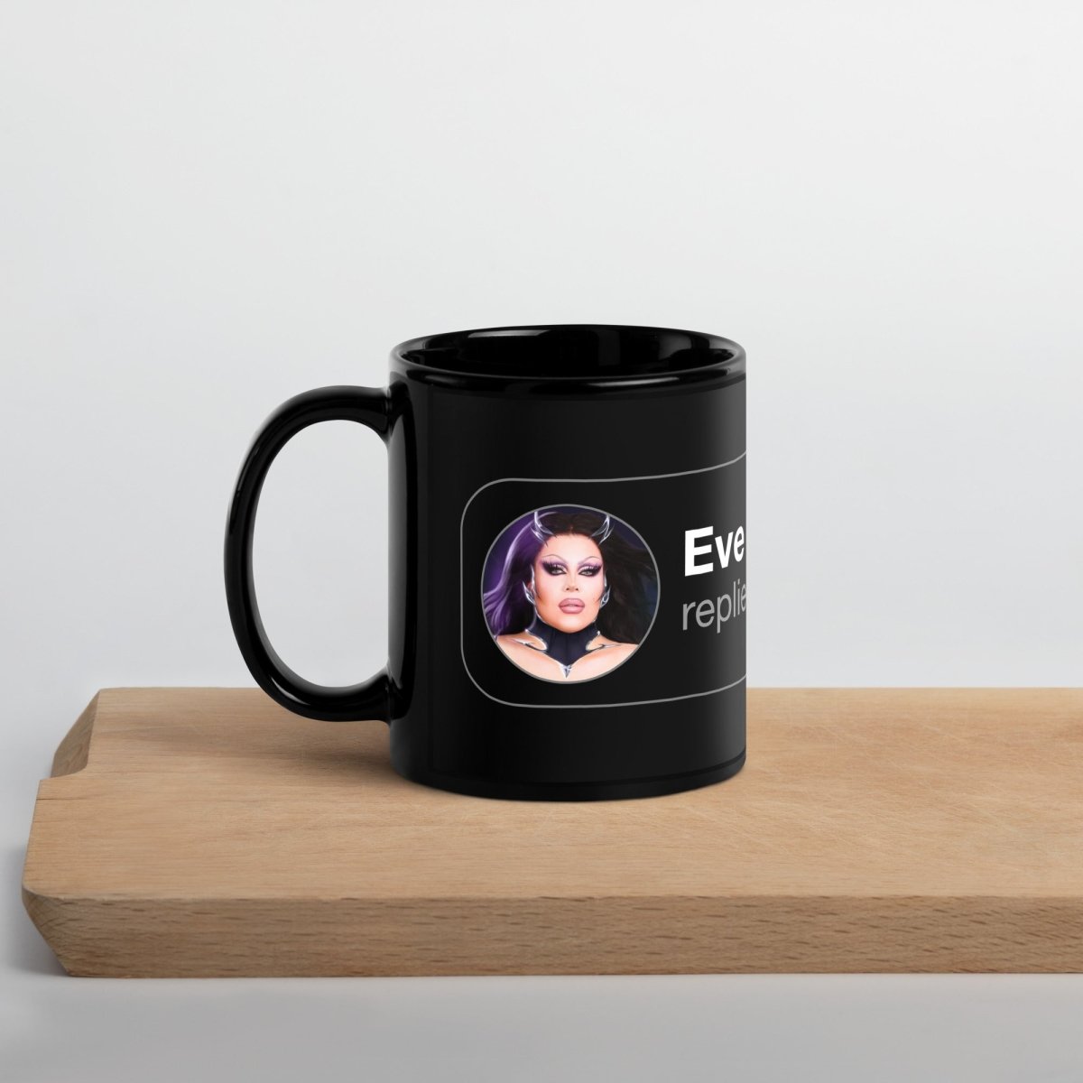 Eve 6000 - Replied Black Glossy Mug - dragqueenmerch