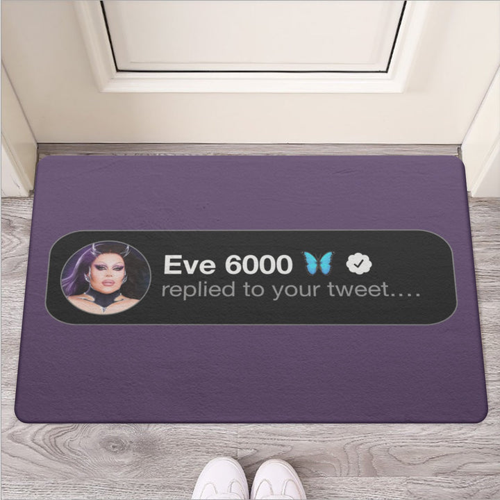 Eve 6000 - Replied Rubber Door Mat - dragqueenmerch