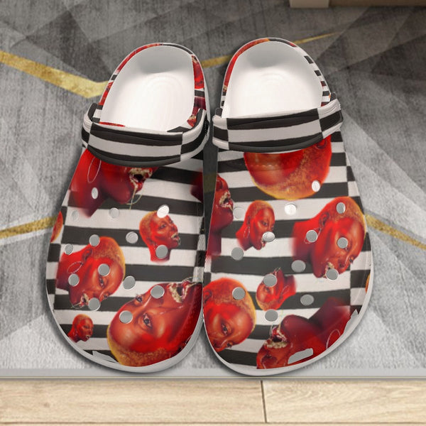 Fantasia Royale Gaga - Drool Meme All-Over Print Clogs - dragqueenmerch