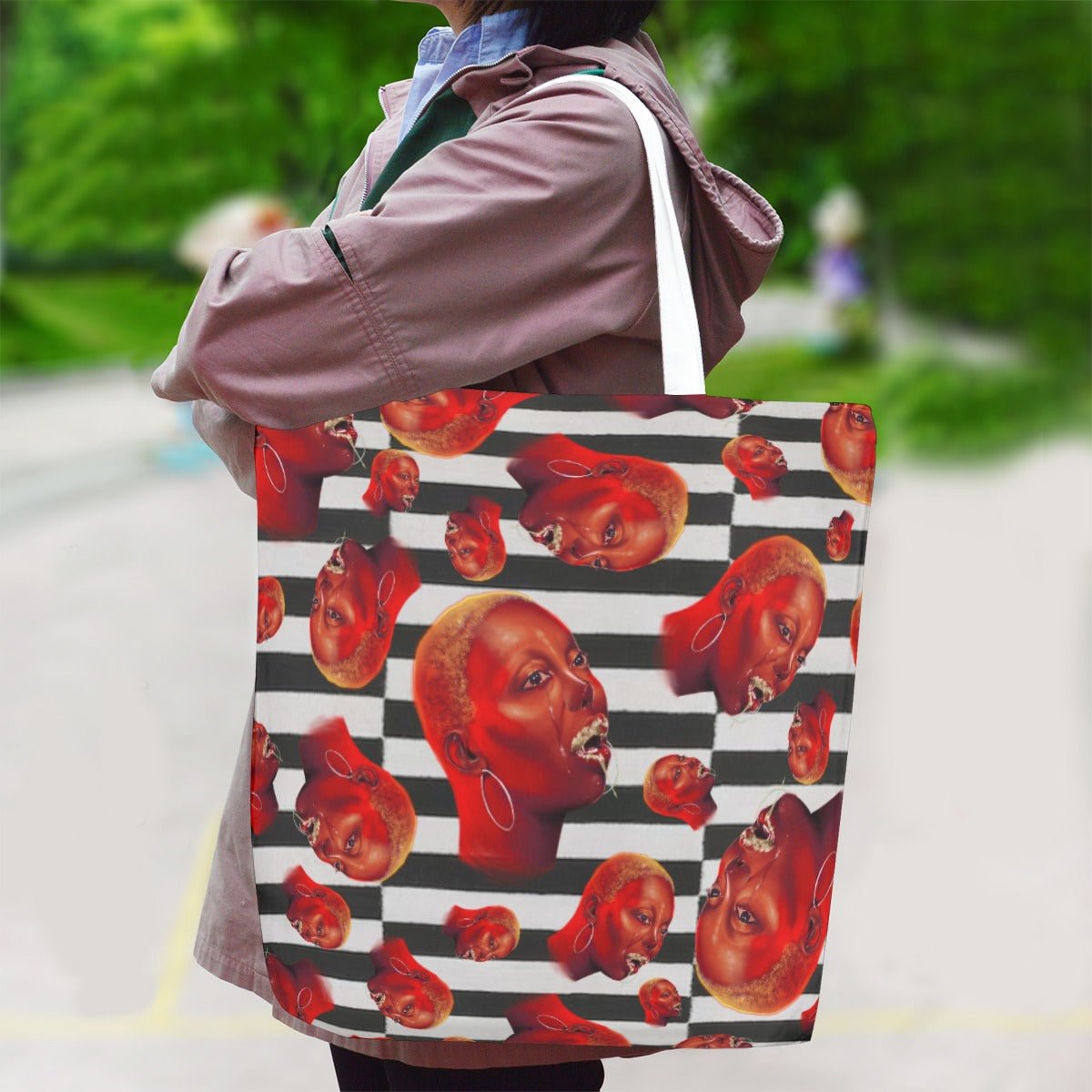 Fantasia Royale Gaga - Drool Meme All-Over Print Tote Bag - dragqueenmerch