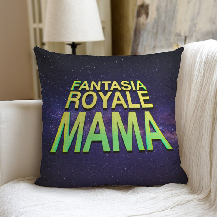 Fantasia Royale Gaga - Fantasia Royale Mama Throw Pillow - dragqueenmerch