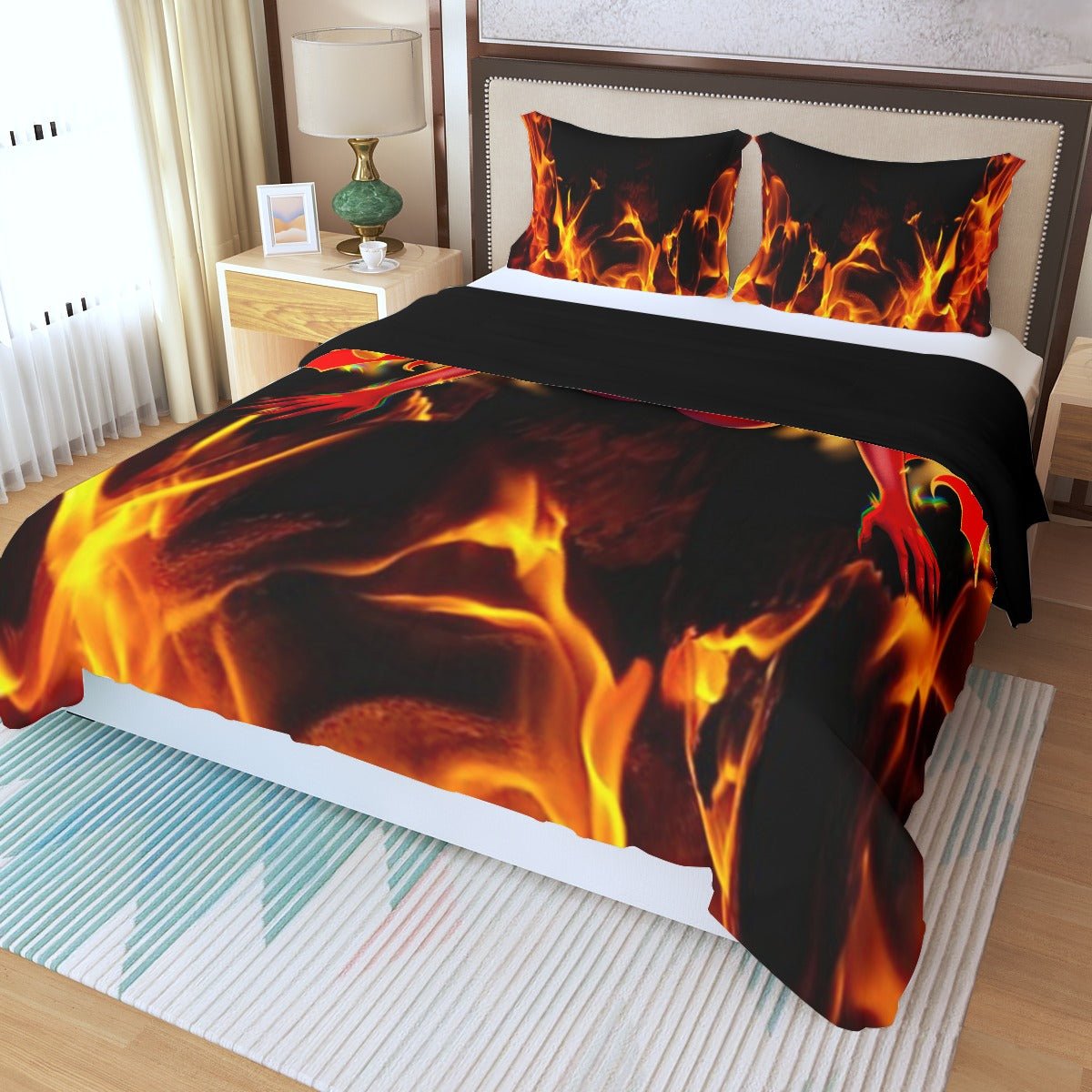 Fantasia Royale Gaga - Spooky 3 Piece Duvet Set - dragqueenmerch