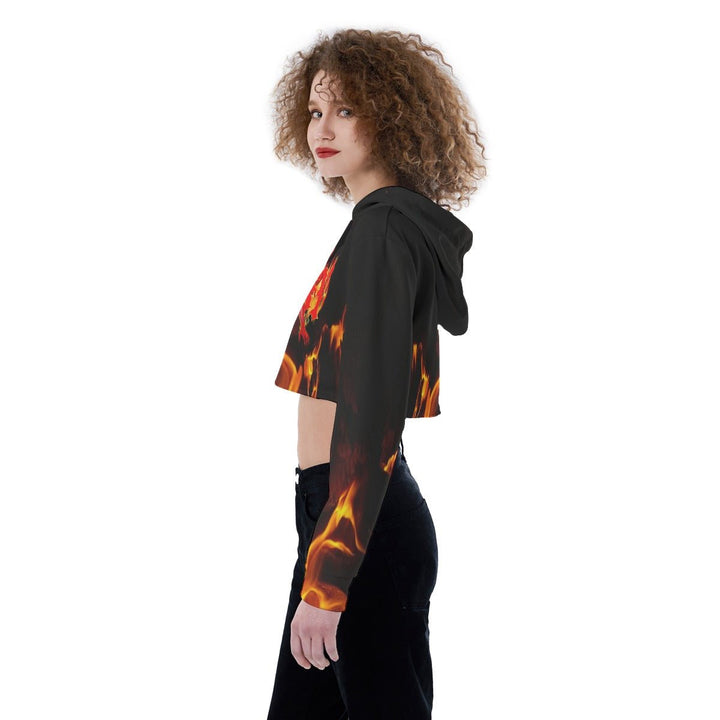 Fantasia Royale Gaga Spooky Crop Hoodie - dragqueenmerch