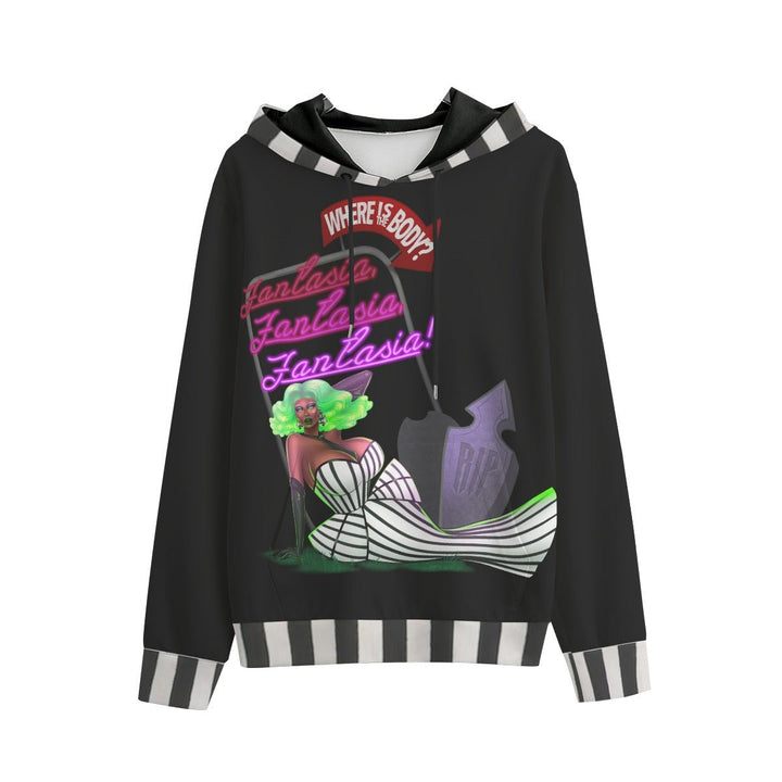 Fantasia Royale Gaga - Where Is The Body All-Over Print Hoodie - dragqueenmerch