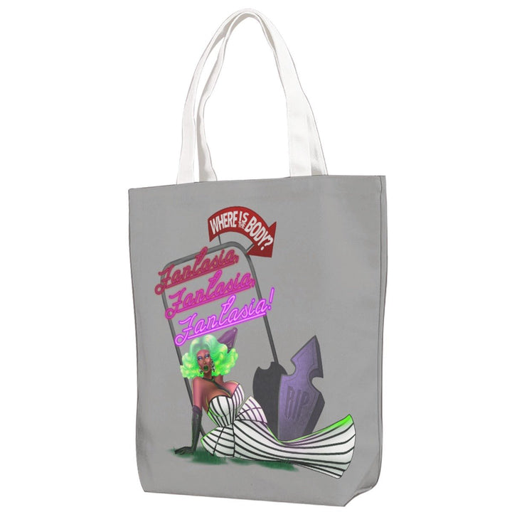 Fantasia Royale Gaga - Where Is The Body Canvas Jumbo Tote - dragqueenmerch