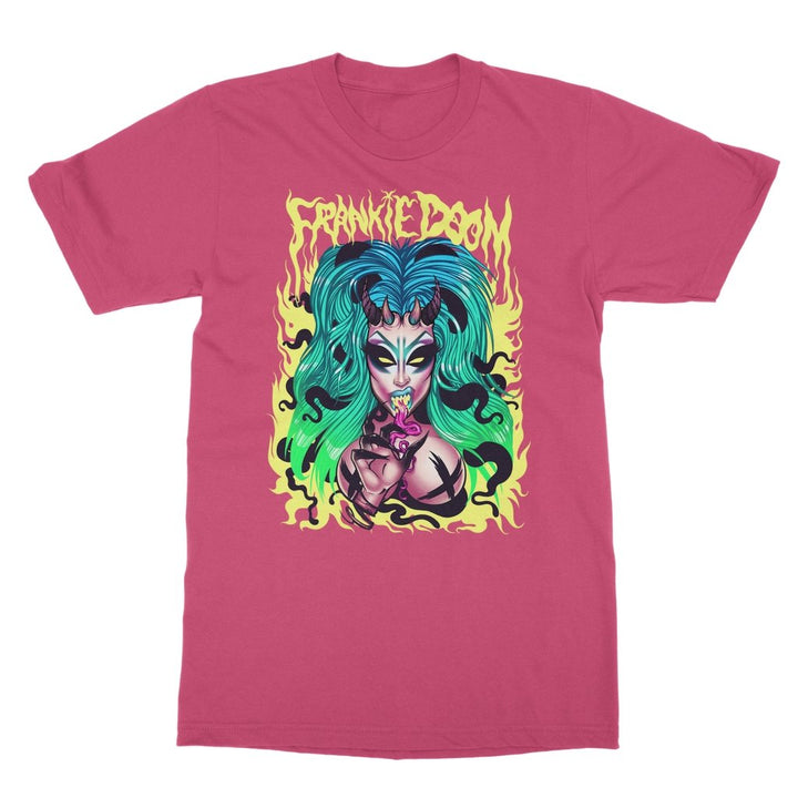 FRANKIE DOOM ILLUSTRATION BY MICAH SOUZA T-SHIRT - dragqueenmerch