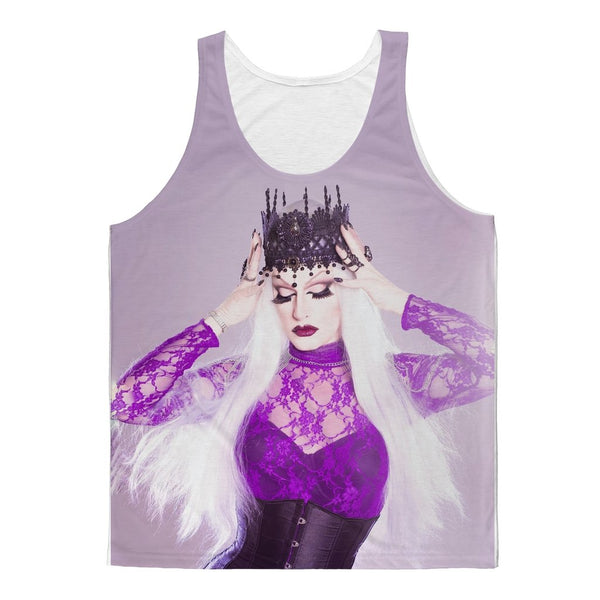 Helena Troy (photo by Laura Dark) ALL OVER PRINT TANK TOPS