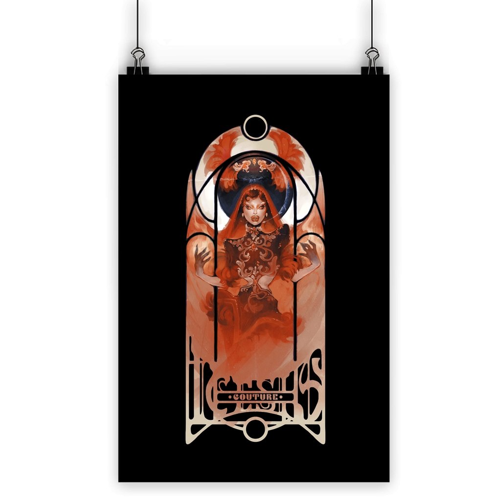 Icesis Couture - The Unholy Trinity Poster - dragqueenmerch