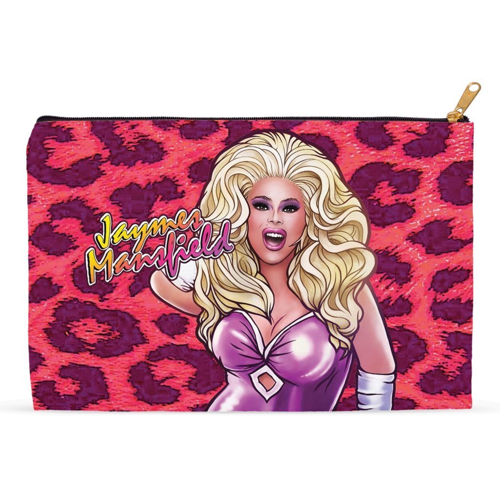 JAYMES MANSFIELD 12.5" LARGE ACCESSORY POUCH - dragqueenmerch