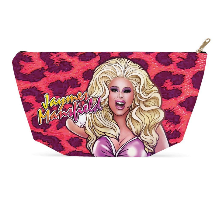 JAYMES MANSFIELD 12.5" T-BOTTOM LARGE ACCESSORY POUCH - dragqueenmerch