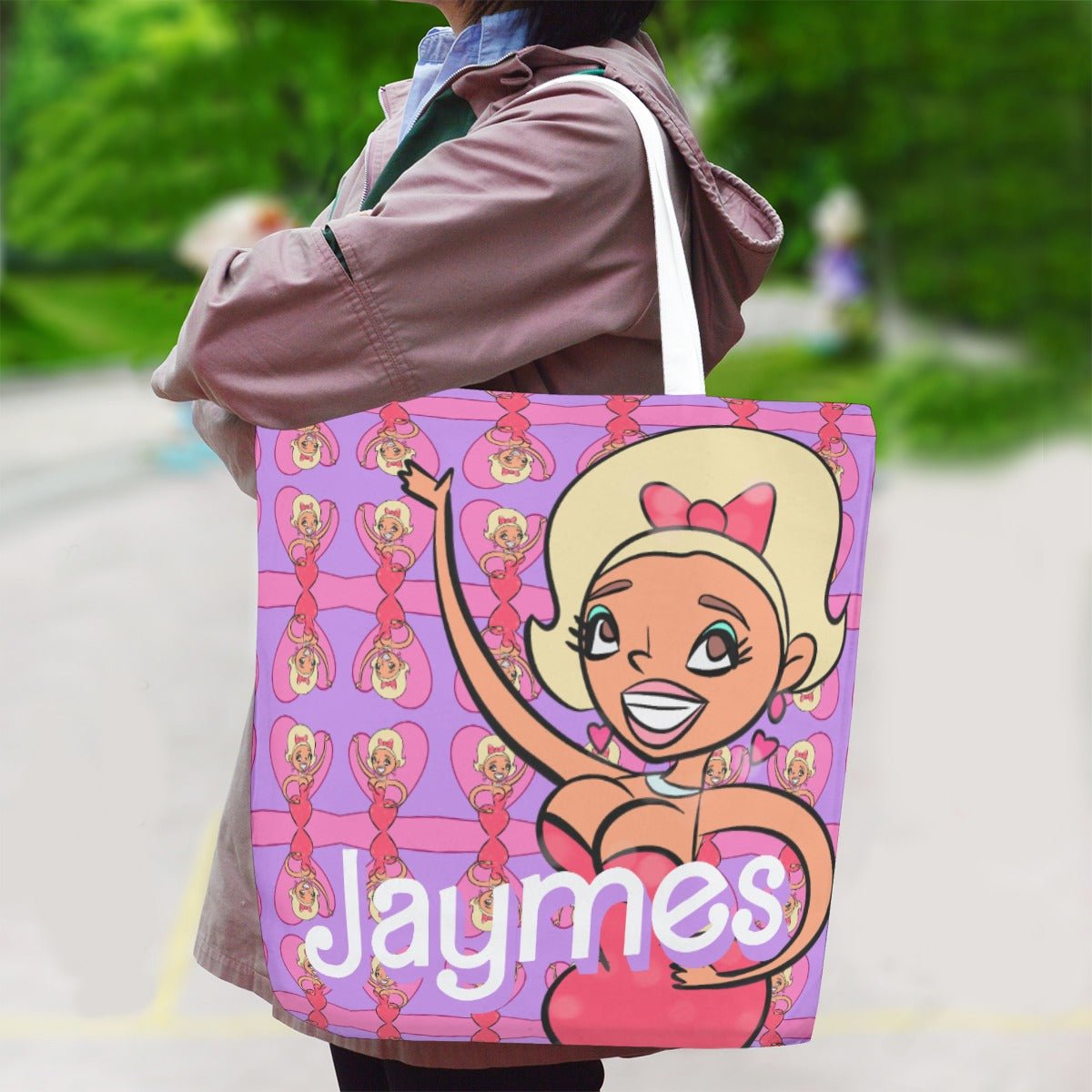 Jaymes Mansfield - I Have These Jumbo Tote Bag - dragqueenmerch
