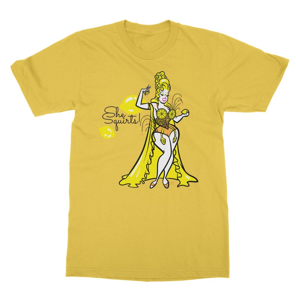 Jaymes Mansfield - She Squirts T-Shirt - dragqueenmerch