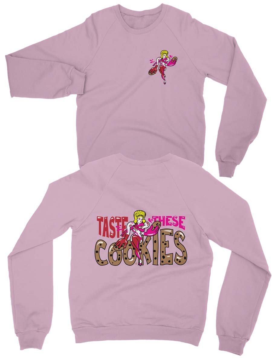 Jaymes Mansfield - Taste these Cookies Sweatshirt - dragqueenmerch