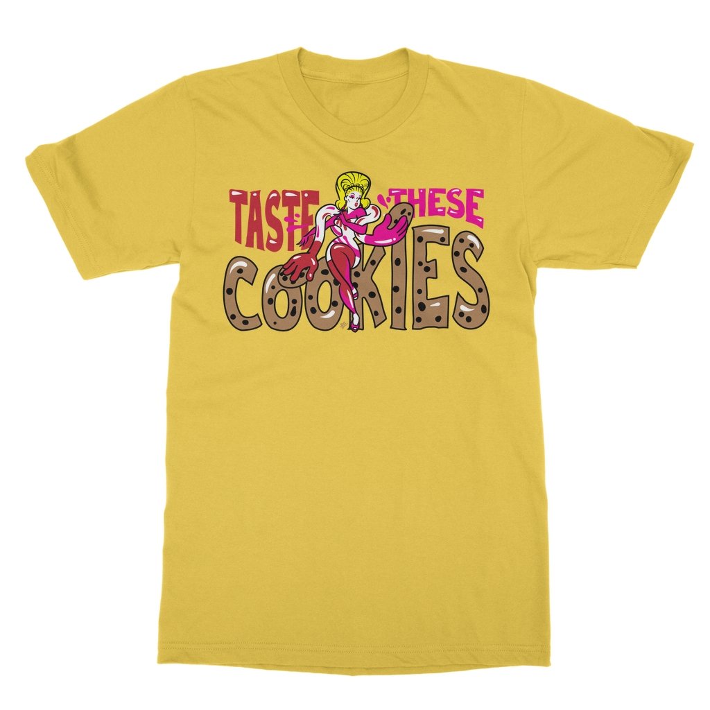 Jaymes Mansfield - Taste these Cookies T-Shirt - dragqueenmerch