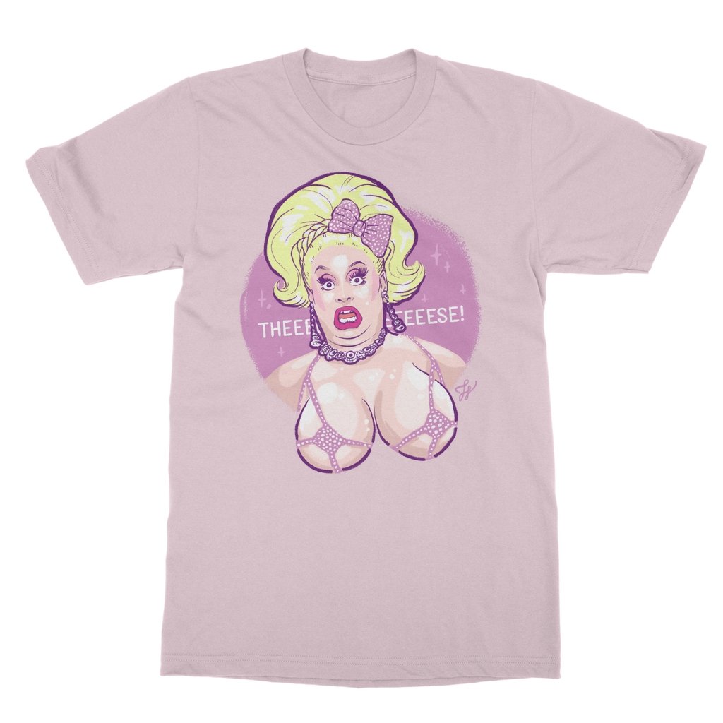Jaymes Mansfield - Theeeeeeese T-Shirt - dragqueenmerch