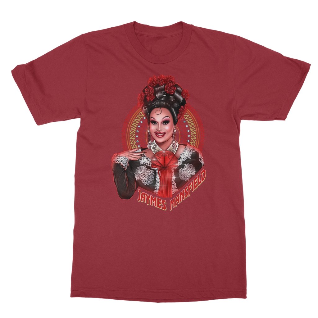 Jaymes Mansfield - Wild Roses T-Shirt - dragqueenmerch