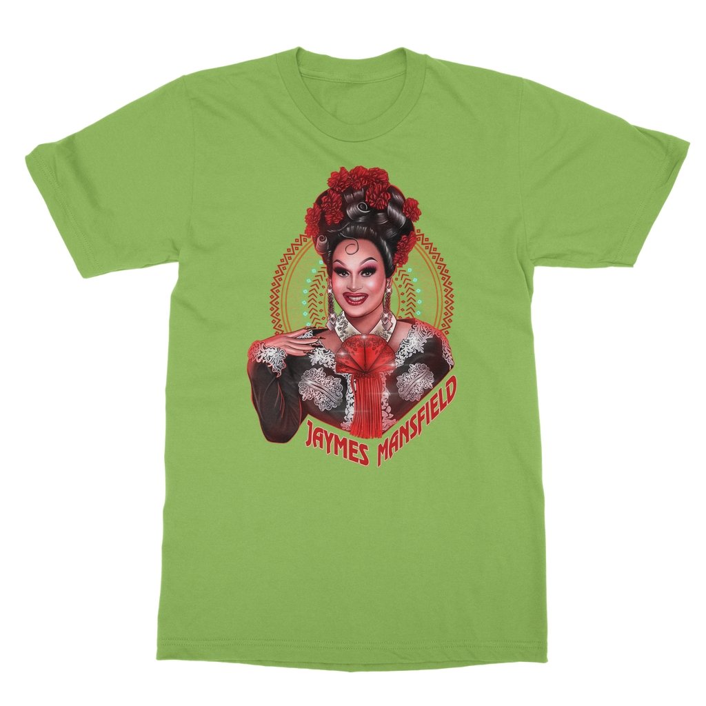 Jaymes Mansfield - Wild Roses T-Shirt - dragqueenmerch