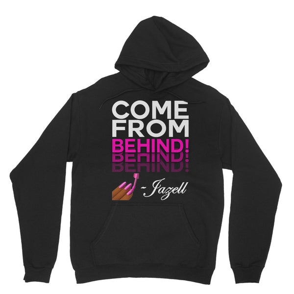 JAZELL - COME FROM BEHIND - HOODIE - dragqueenmerch