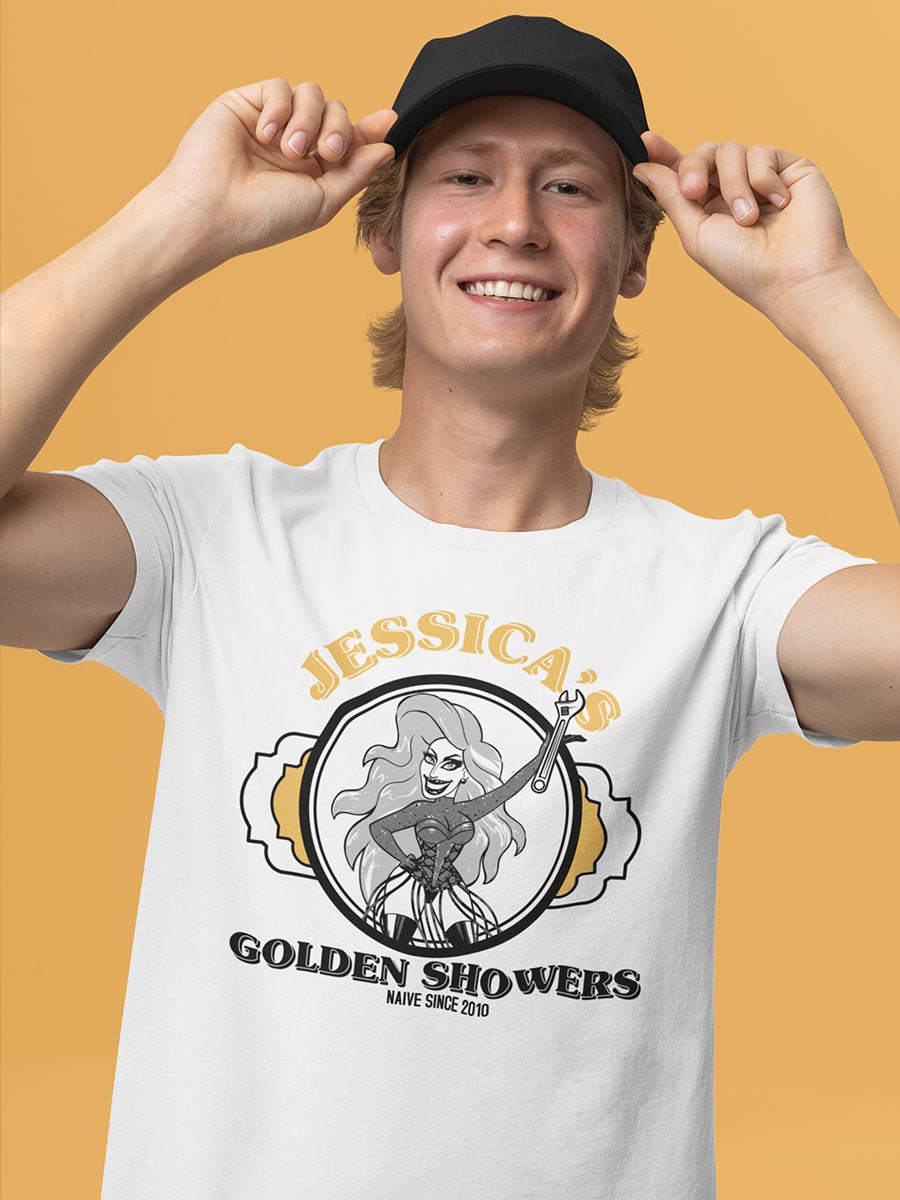 Jessica Wild - Golden Showers T-Shirt - dragqueenmerch
