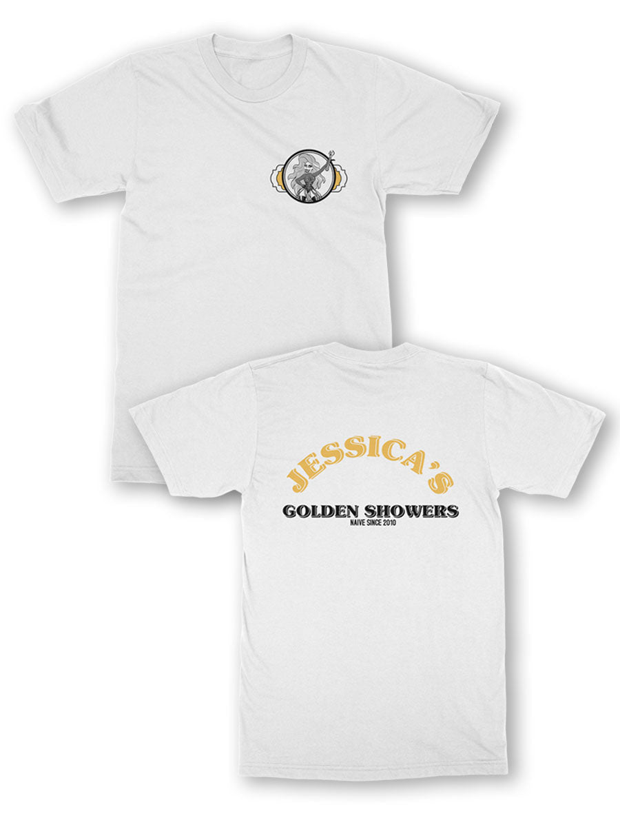 Jessica Wild - Golden Showers T-Shirt - dragqueenmerch