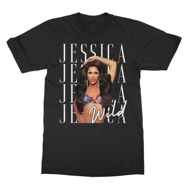 Jessica Wild - Repeat Signature T-Shirt - dragqueenmerch