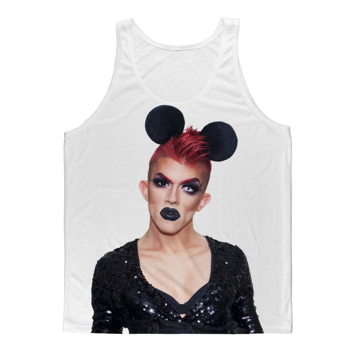 JESSIE JAMES MARILYN MOUSE ALL OVER PRINT TANK TOP - dragqueenmerch