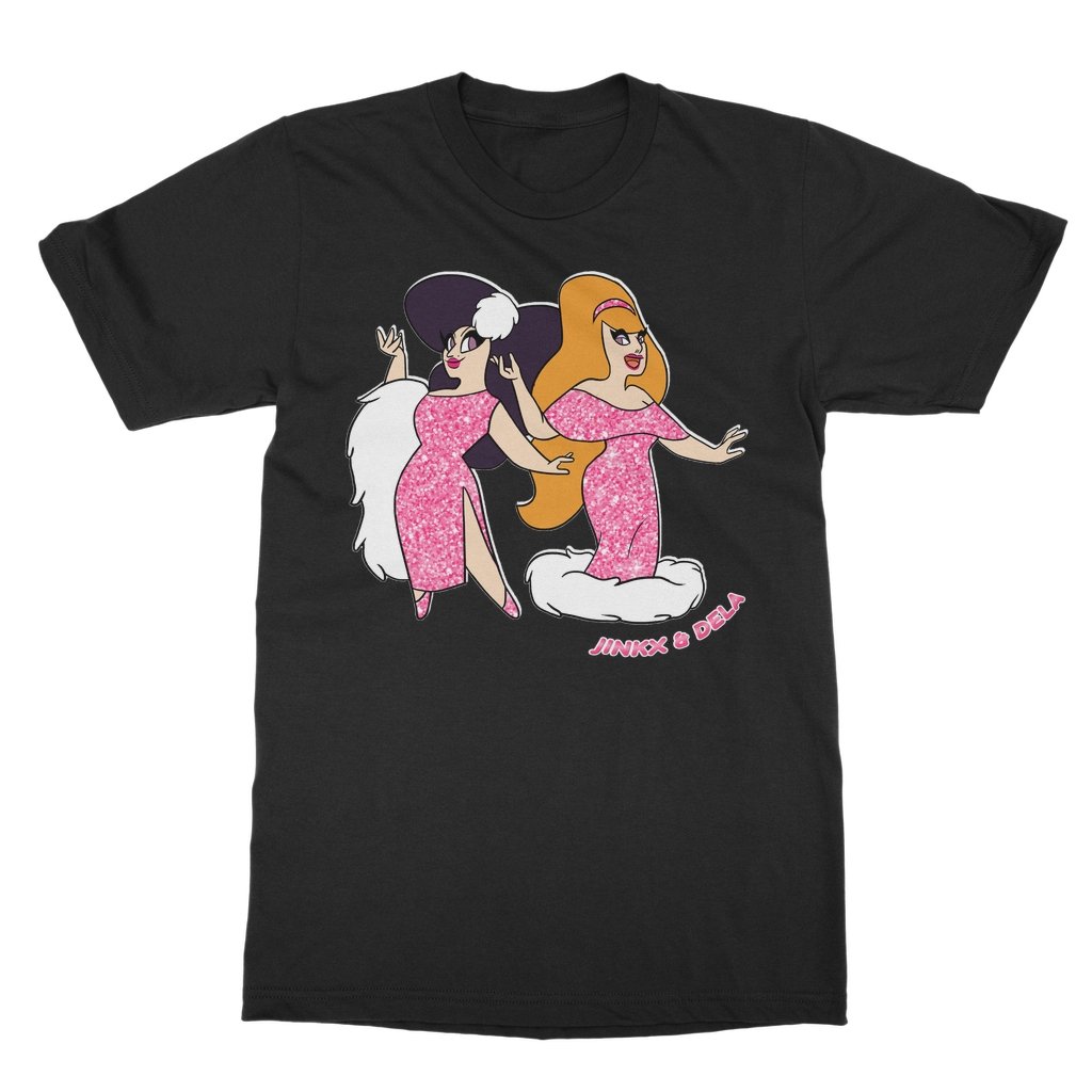 JINKS & DELA HOLIDAY SPECIAL - THE CLASSIC! - T-SHIRT - dragqueenmerch