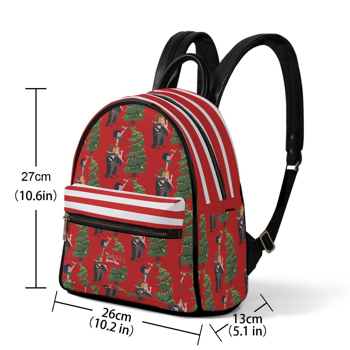 Jinkx and Dela - Holiday Mini Backpack - dragqueenmerch