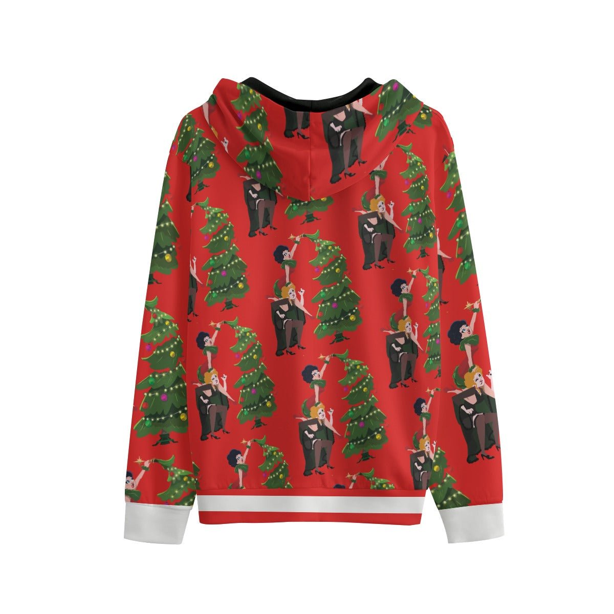 Jinkx and Dela - Tree Holiday Hoodie - dragqueenmerch