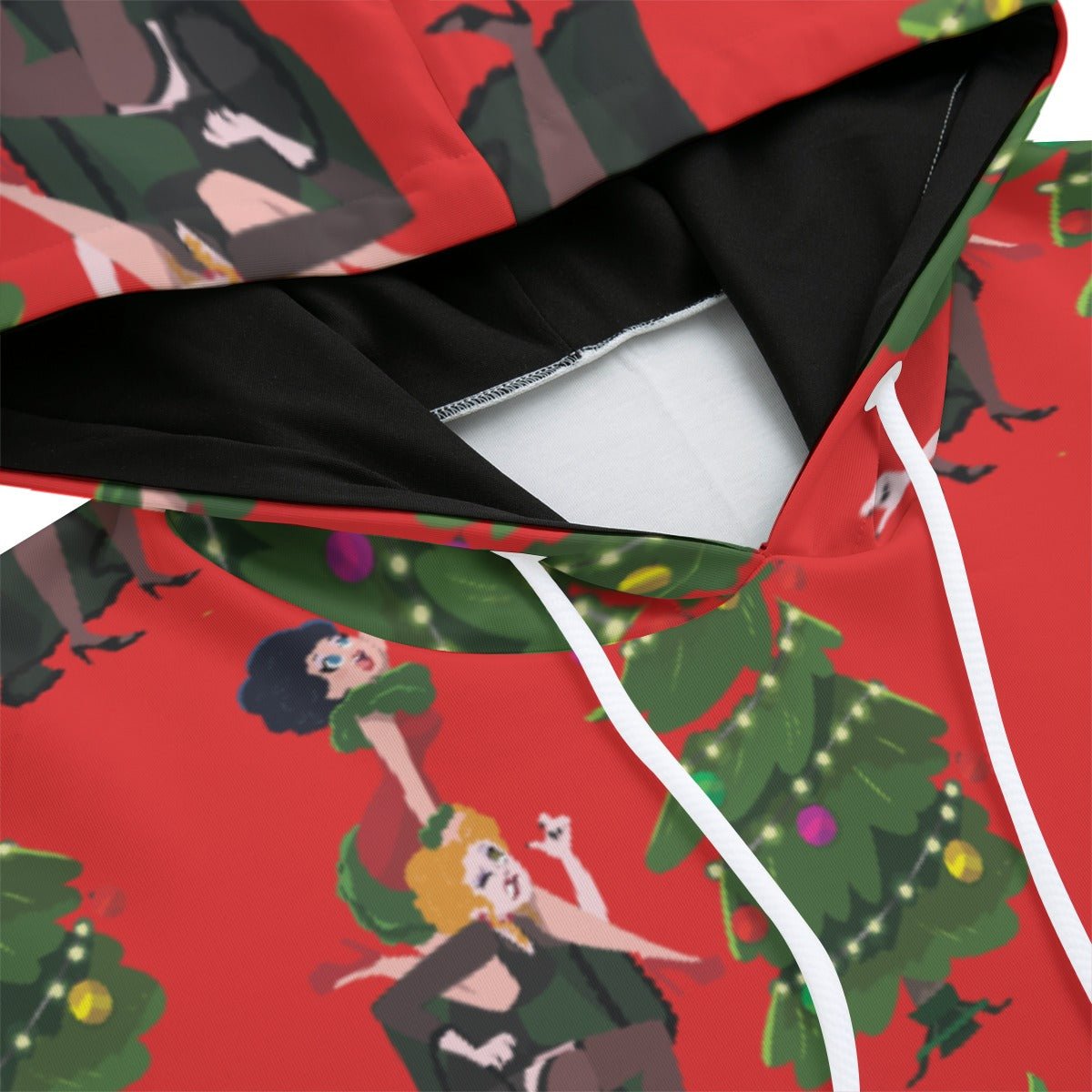 Jinkx and Dela - Tree Holiday Hoodie - dragqueenmerch