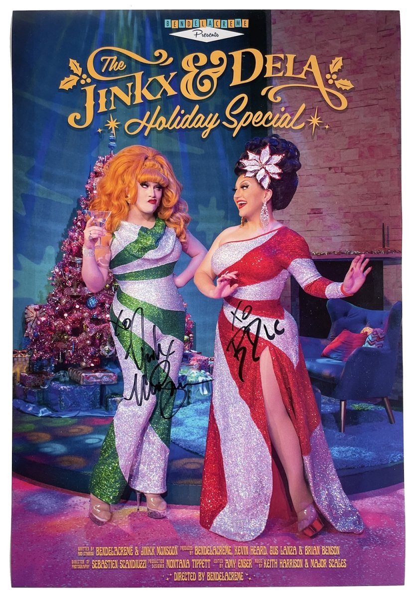 Jinkx & Dela "Holiday Special" 11 x 17 Hand Signed Print - dragqueenmerch