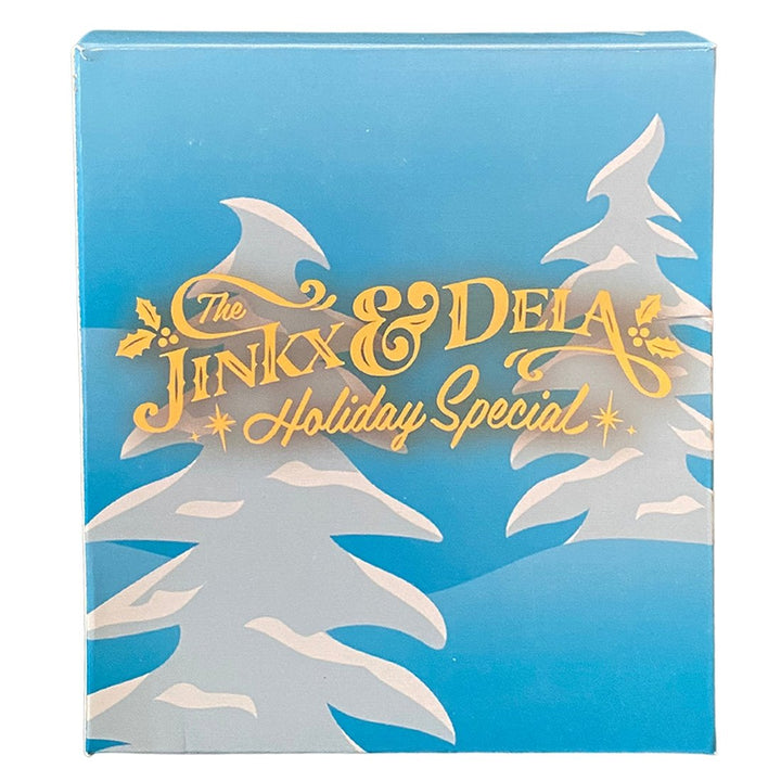 Jinkx & Dela Holiday Special Glass Christmas Ornament (White) - dragqueenmerch