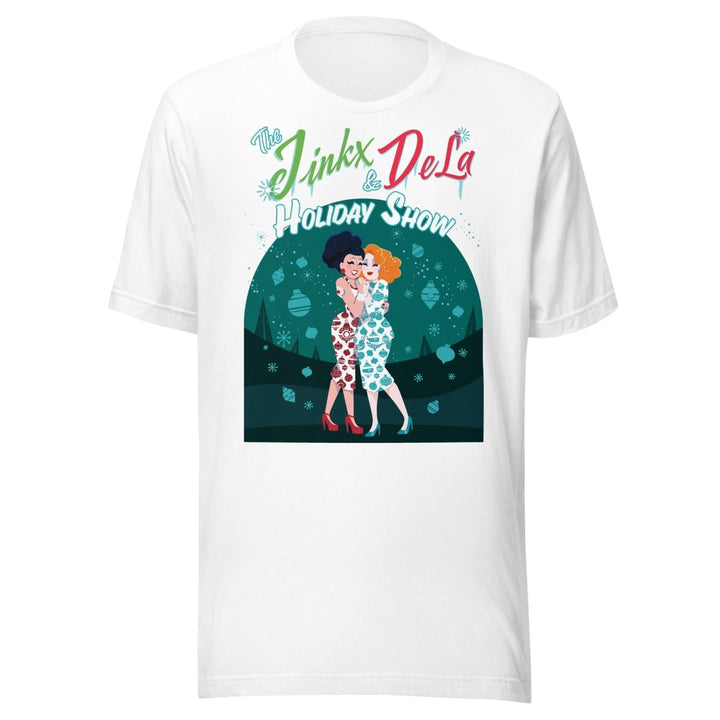 JInkx x Dela - Holiday Show 23 Hugs T-shirt - dragqueenmerch