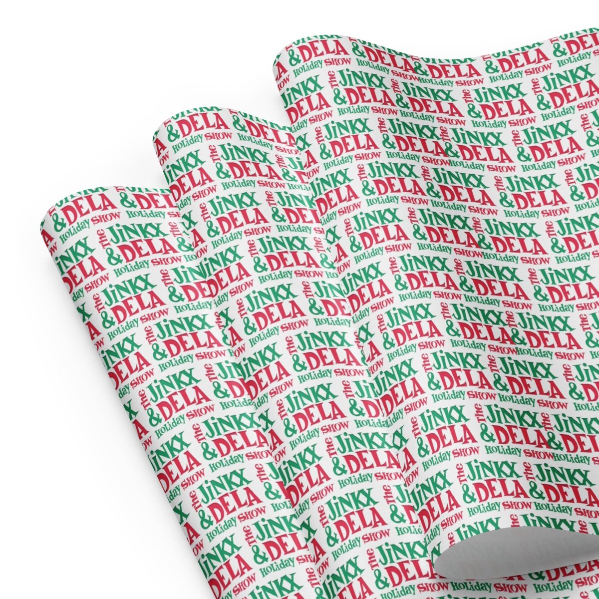 Jinkx x Dela - Holiday Show Wrapping paper sheets - dragqueenmerch