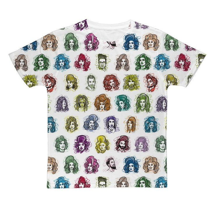JONATHAN WAROBICK "Girls of Madison" ALL OVER PRINT T-SHIRT - dragqueenmerch