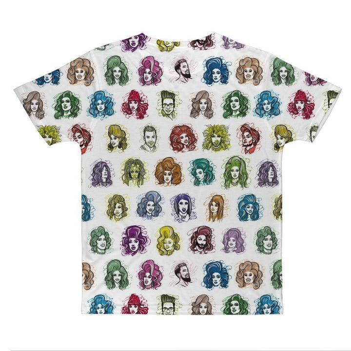 JONATHAN WAROBICK "Girls of Madison" ALL OVER PRINT T-SHIRT - dragqueenmerch