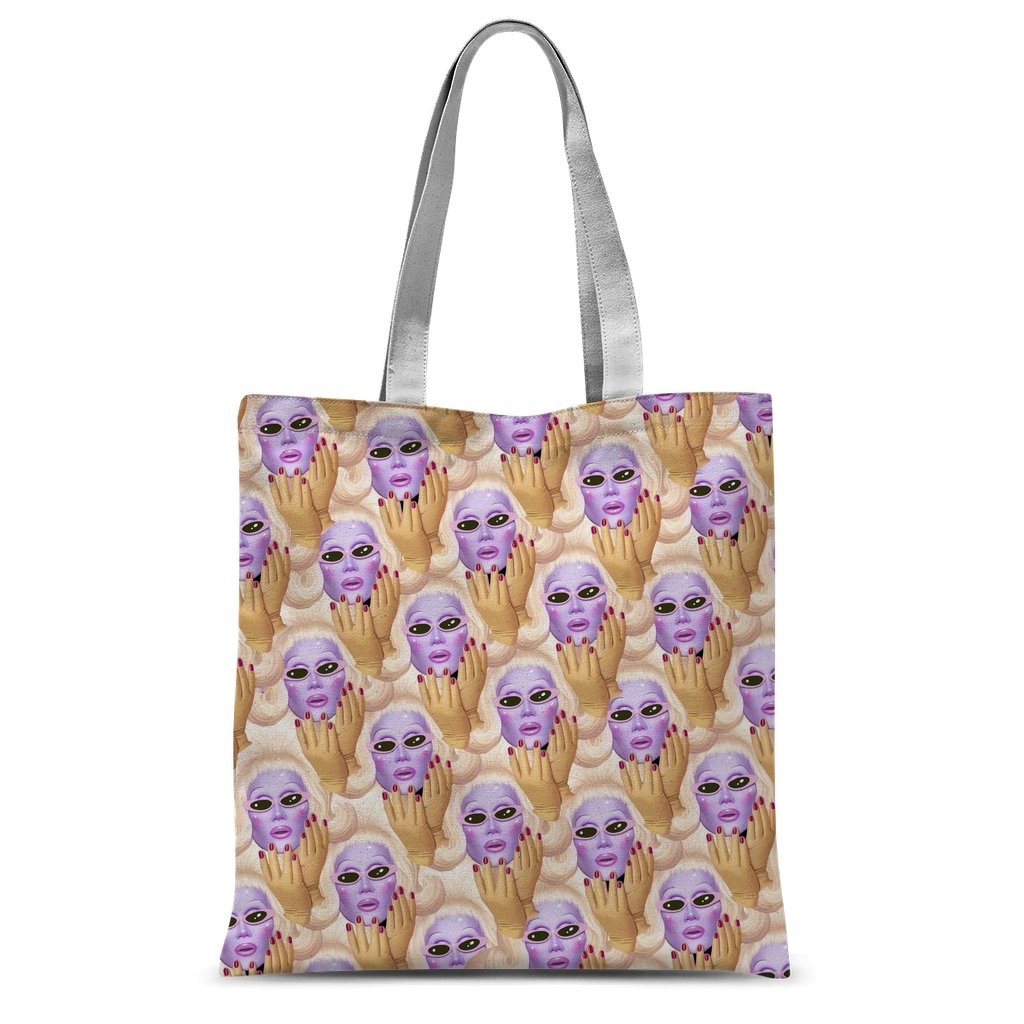 Juno Birch All Over Pattern Tote Bag - dragqueenmerch