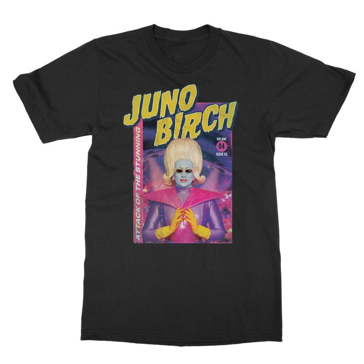 Juno Birch - Attack of the Stunning Volume 4 T-Shirt - dragqueenmerch
