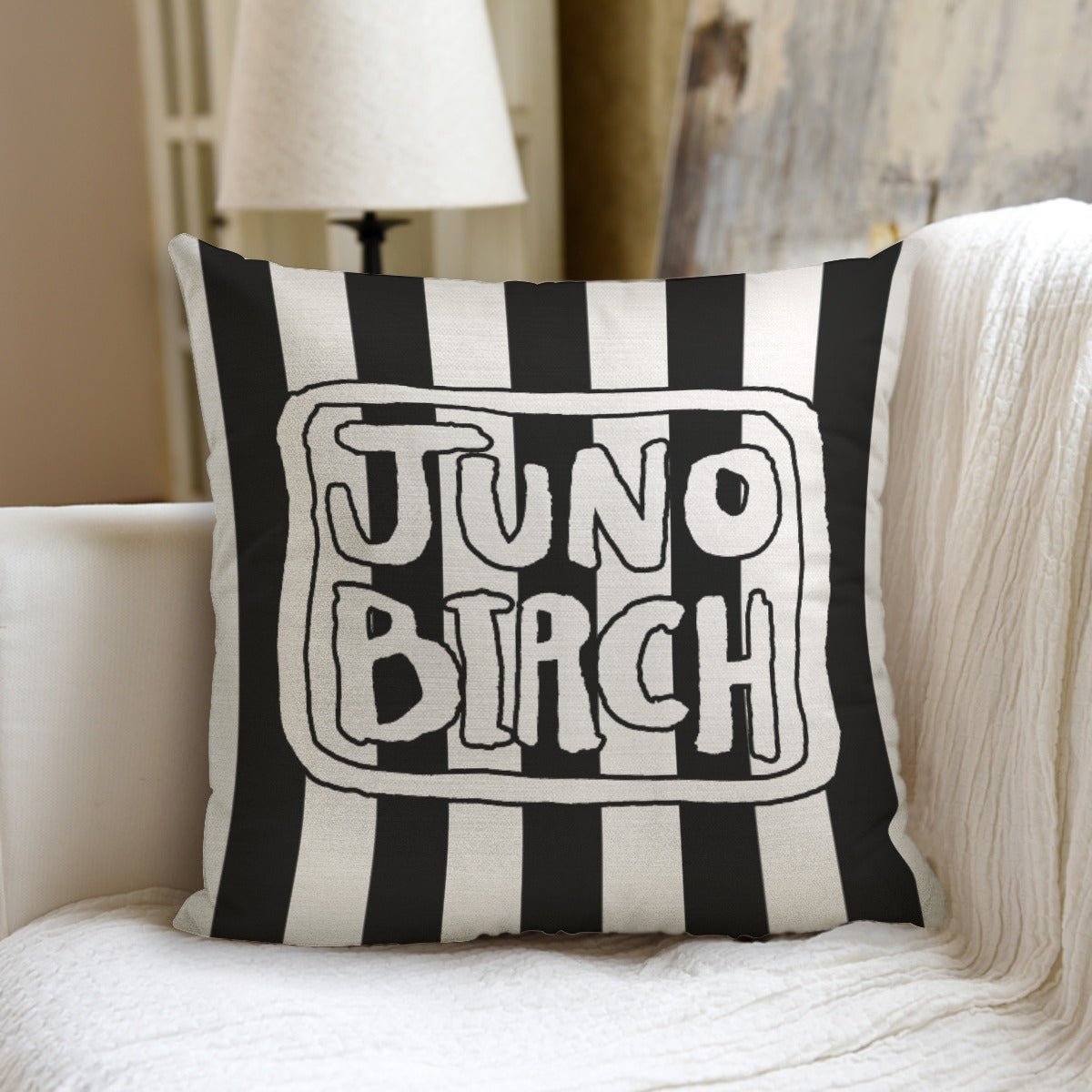 Juno Birch - Beetlejuice Couch Pillow with Insert - dragqueenmerch