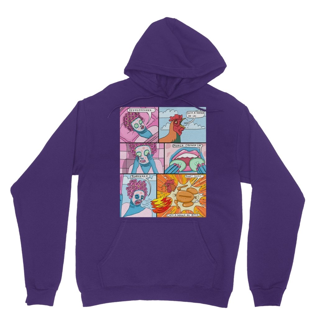 Juno Birch - Comic Strip Hoodie - dragqueenmerch
