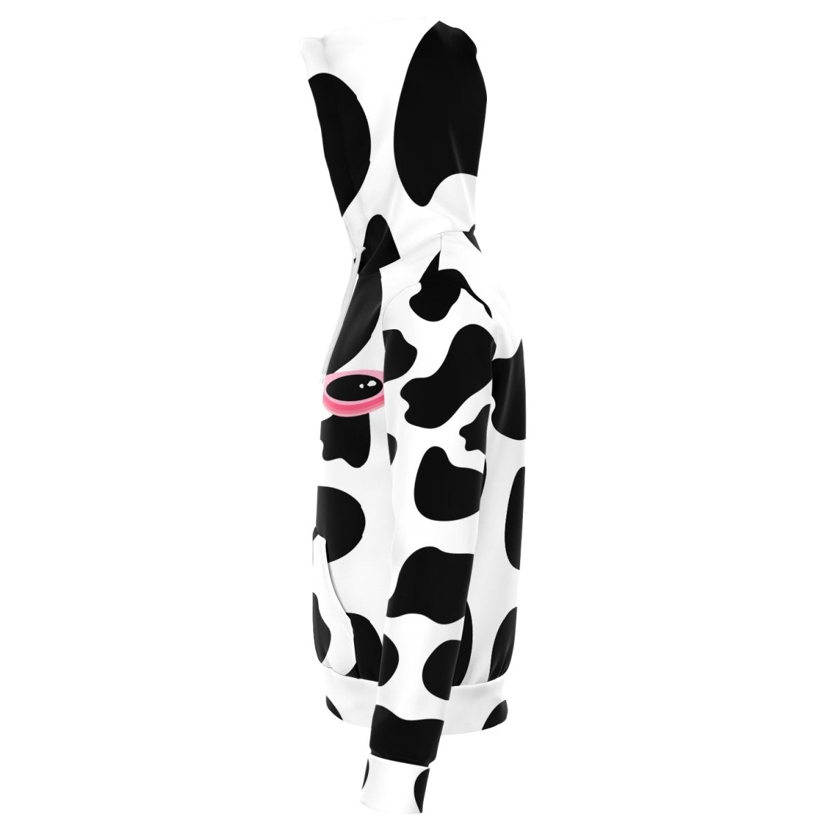JUNO BIRCH - COW - ALL OVER PRINT HOODIE - dragqueenmerch