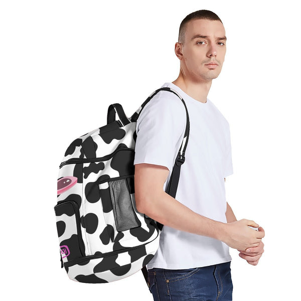 Juno Birch - Cow Large Backpack - dragqueenmerch