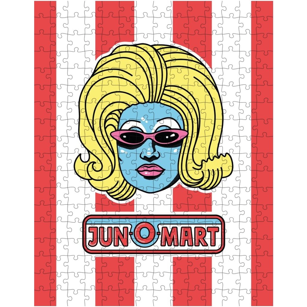 Juno Birch - Jun-O-Mart Jigsaw Puzzle - dragqueenmerch