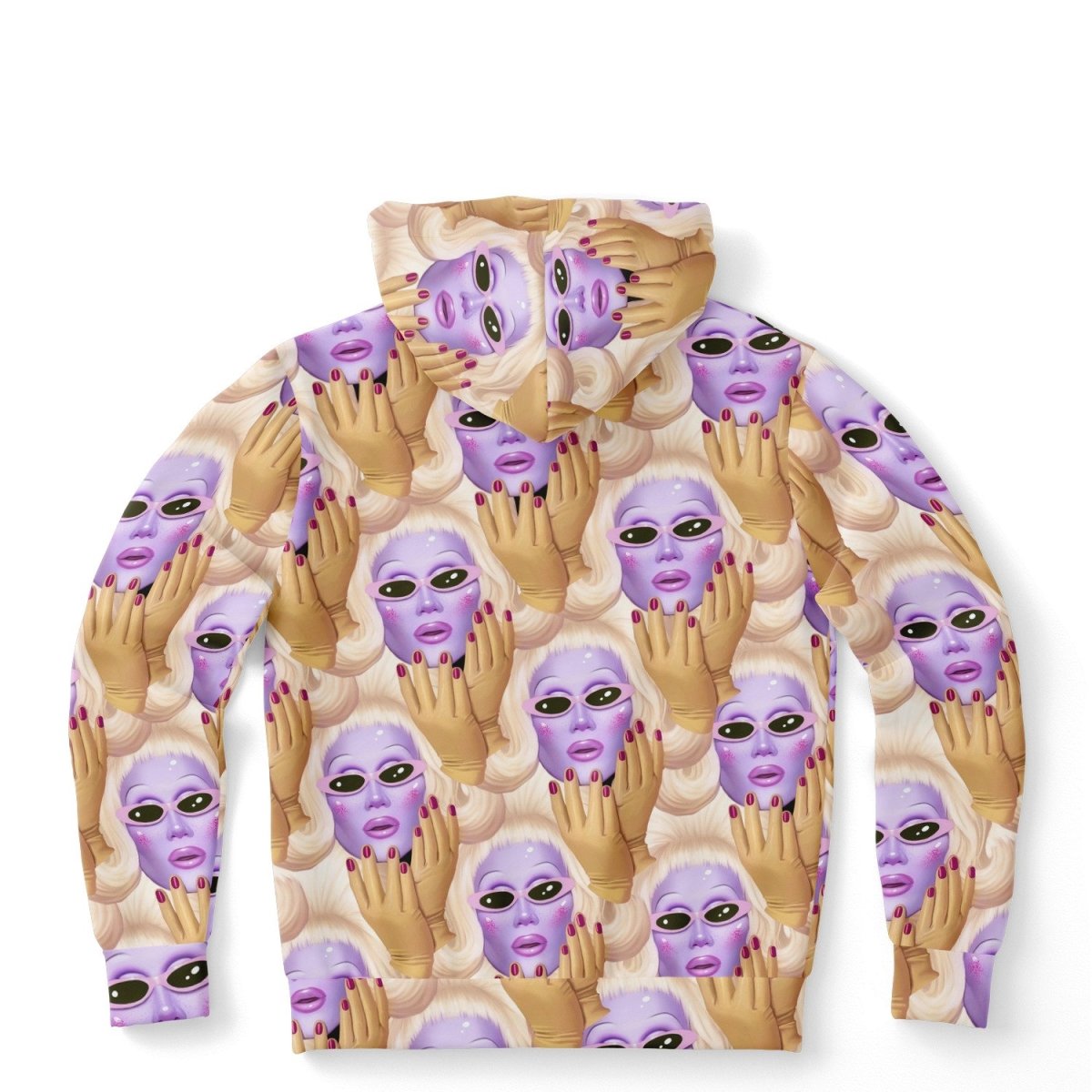 Juno Birch - Pattern All Over Print Hoodie - dragqueenmerch