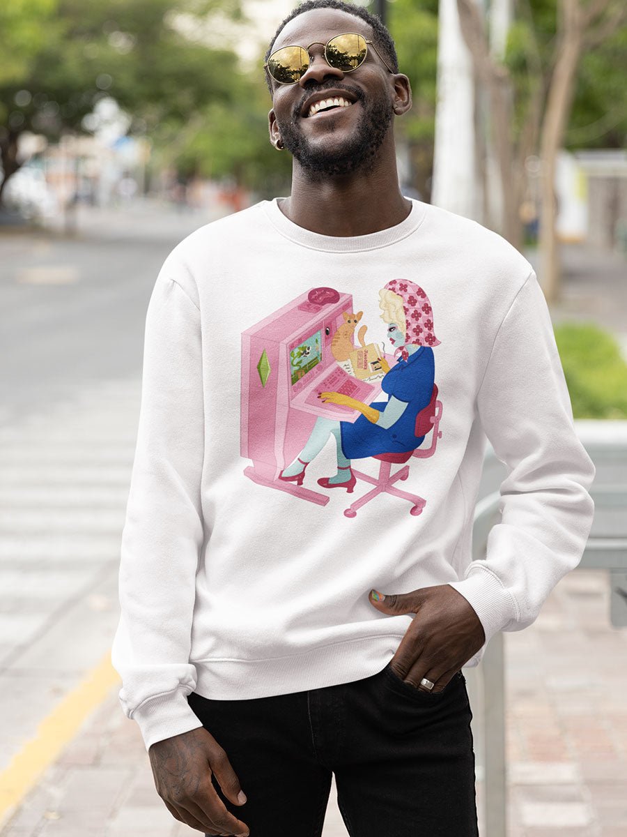 Juno Birch - Sims 2 Sweatshirt - dragqueenmerch