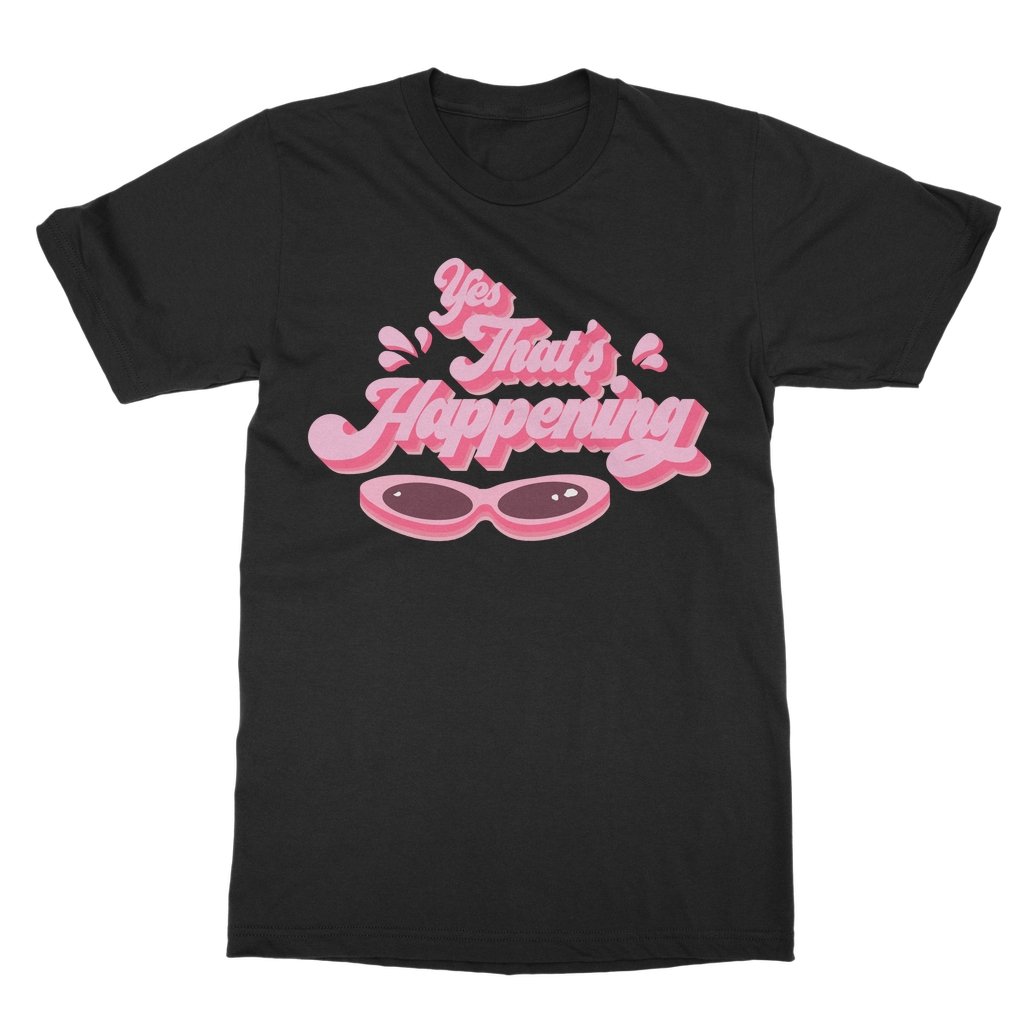 JUNO BIRCH "YES THAT'S HAPPENING" T-Shirt Dress - dragqueenmerch