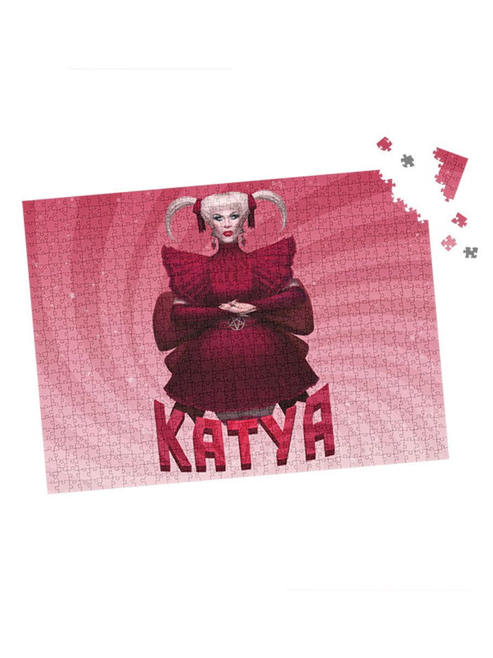 Katya @Leoshki Jigsaw Puzzle - dragqueenmerch