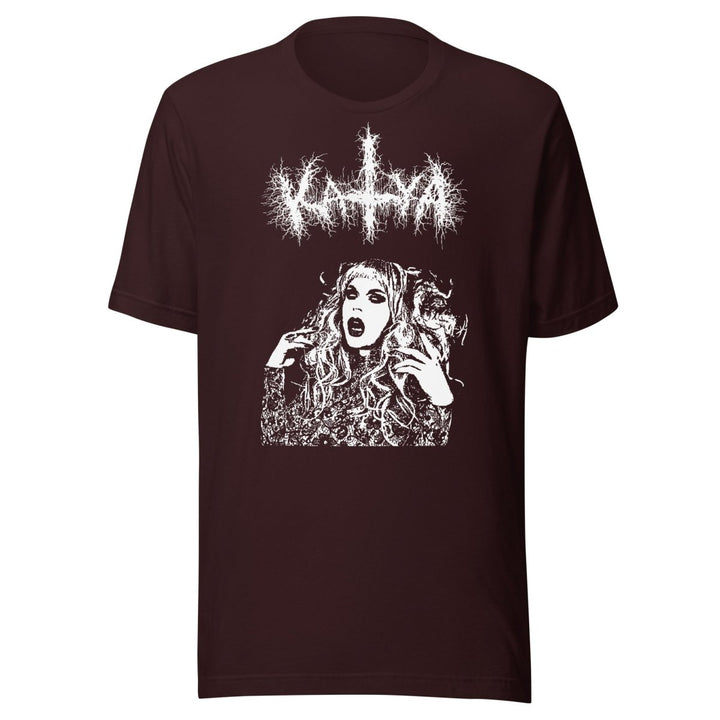 KATYA BLACK METAL ﻿T-Shirt - NEW COLORS - dragqueenmerch