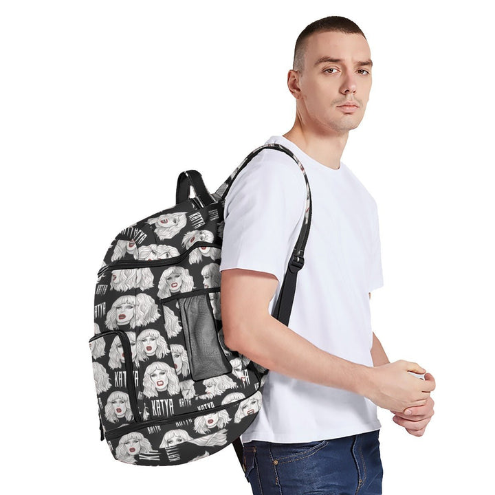 Katya - Faces Large Backpack - dragqueenmerch